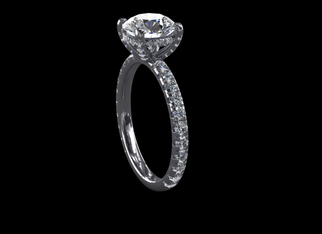 ring model - 030 3D Принт Модель .c4d .max .obj .3ds .fbx .stl .blend 