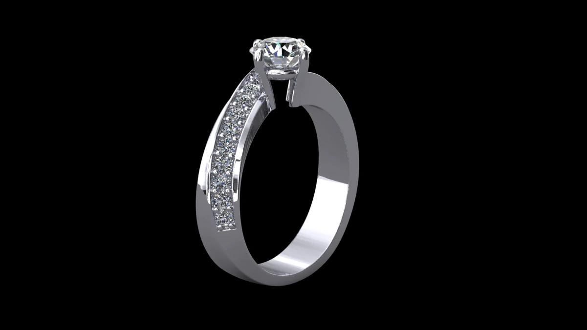 ring model - 032 3D Print Model .c4d .max .obj .3ds .fbx .stl .blend