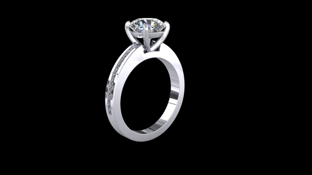 ring model - 034 Modello di stampa 3D .c4d .max .obj .3ds .fbx .stl .blend 