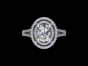 ring model - 036 Modello di stampa 3D