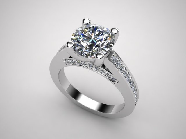 ring model - 037 Modello di stampa 3D .c4d .max .obj .3ds .fbx .stl .blend 