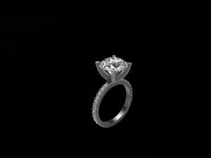 ring model - 046 Modelo de impresión 3D