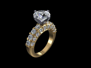 modello ad anello - 048 Modello di stampa 3D