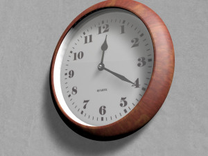 Wall Clock 3D-Modell