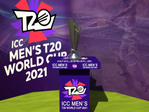 t20 world cup trophy Model 3D