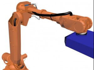 robotic arm manipulator with magnet abb robot Model 3D