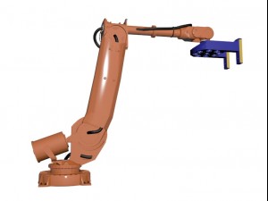 robotic arm manipulator with magnet abb robot 3D 모델