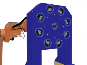 robotic arm manipulator with magnet abb robot 3D Model
