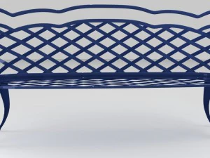garden bench 3D Model