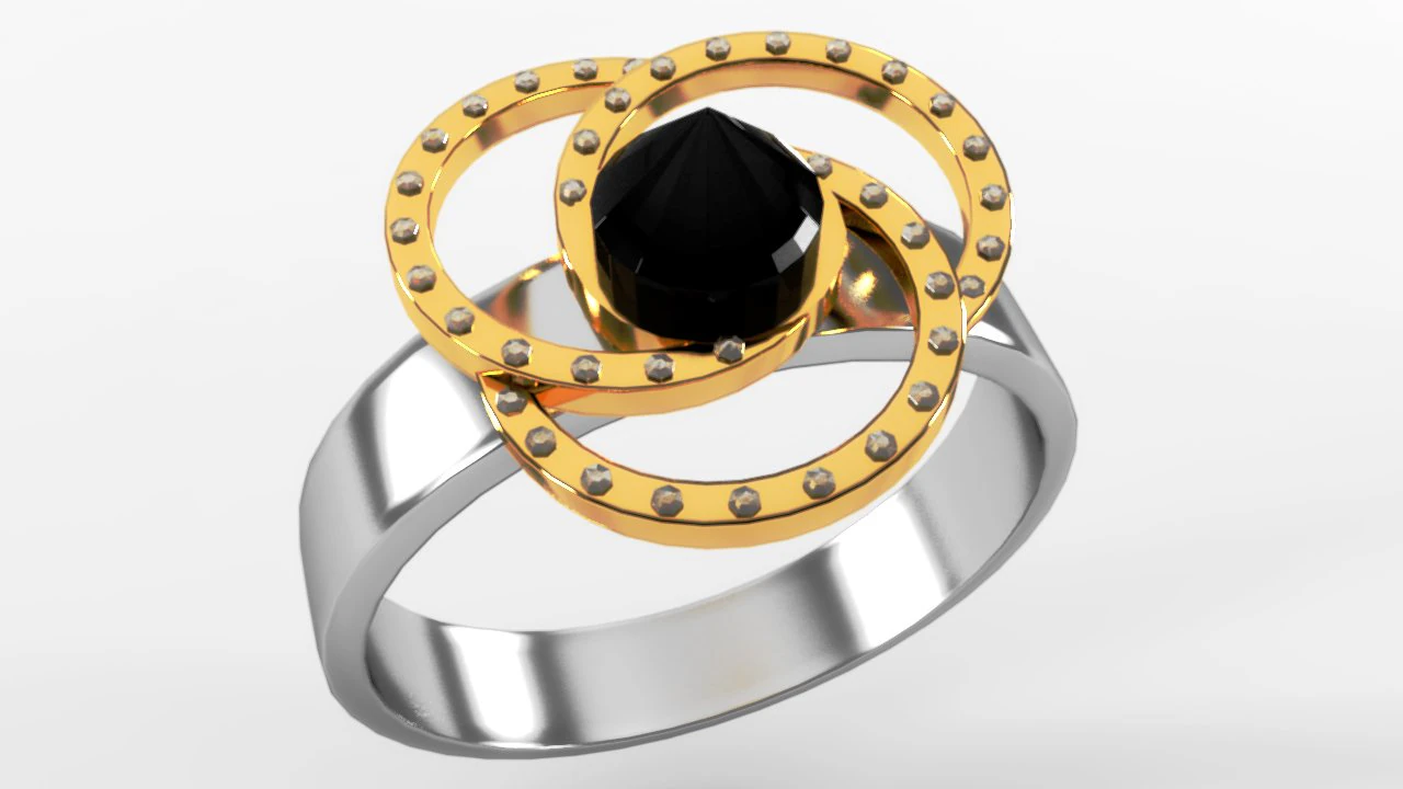 classic ring 3D Model .c4d .max .obj .3ds .fbx .stl .blend 
