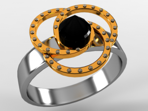 classic ring 3D 模型
