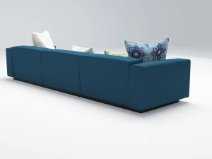 blue sofa 3D Model