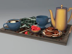 台所用品 3Dモデル