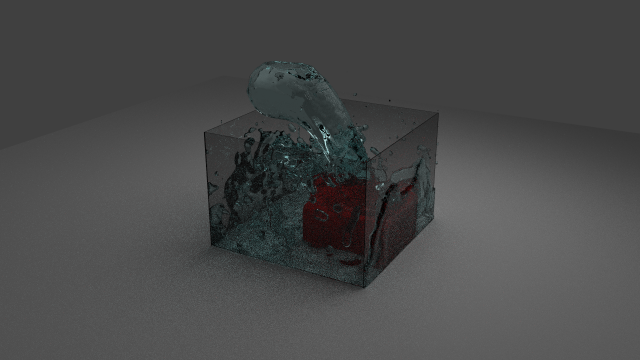 animation water Modelo 3D .c4d .max .obj .3ds .fbx .stl .blend 