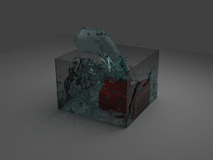 animation water Modelo 3D