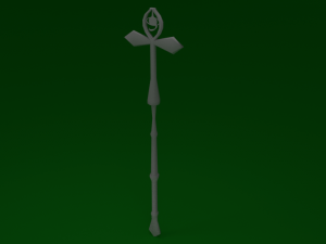 staff 3D Model