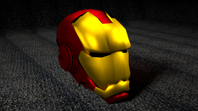 ironman 3D Model .c4d .max .obj .3ds .fbx .stl .blend 