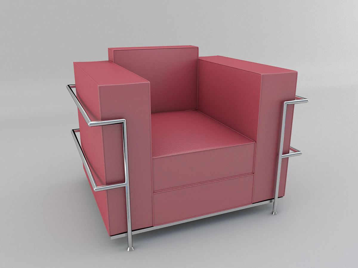 modern chair 3D Model .c4d .max .obj .3ds .fbx .stl .blend 