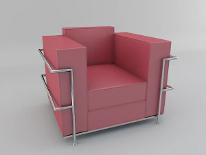 moderner Stuhl 3D Modell