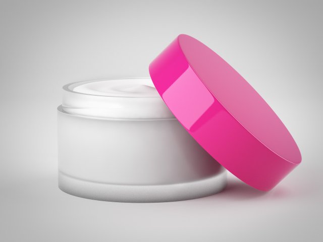 cream foundation 3D Model .c4d .max .obj .3ds .fbx .stl .blend 
