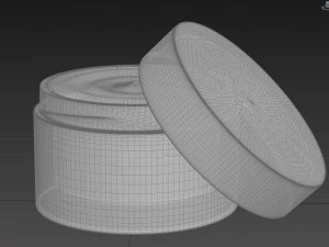 cream foundation 3D Model