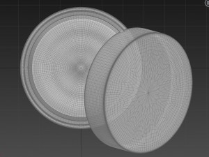 cream foundation 3D Model