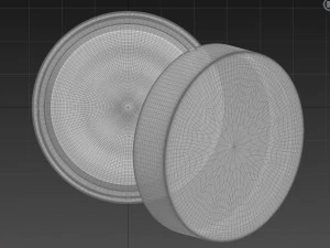 cream foundation 3D Model