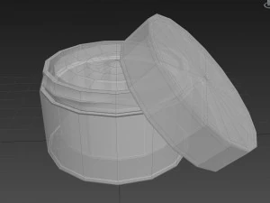 cream foundation 3D Model