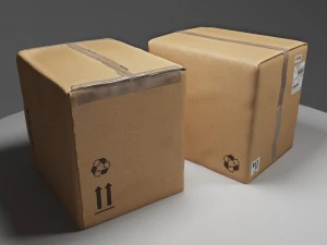 postane paketleri 3D Model