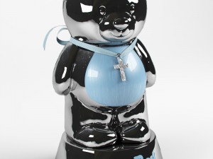 moneybox teddy-bear 3D-Modell