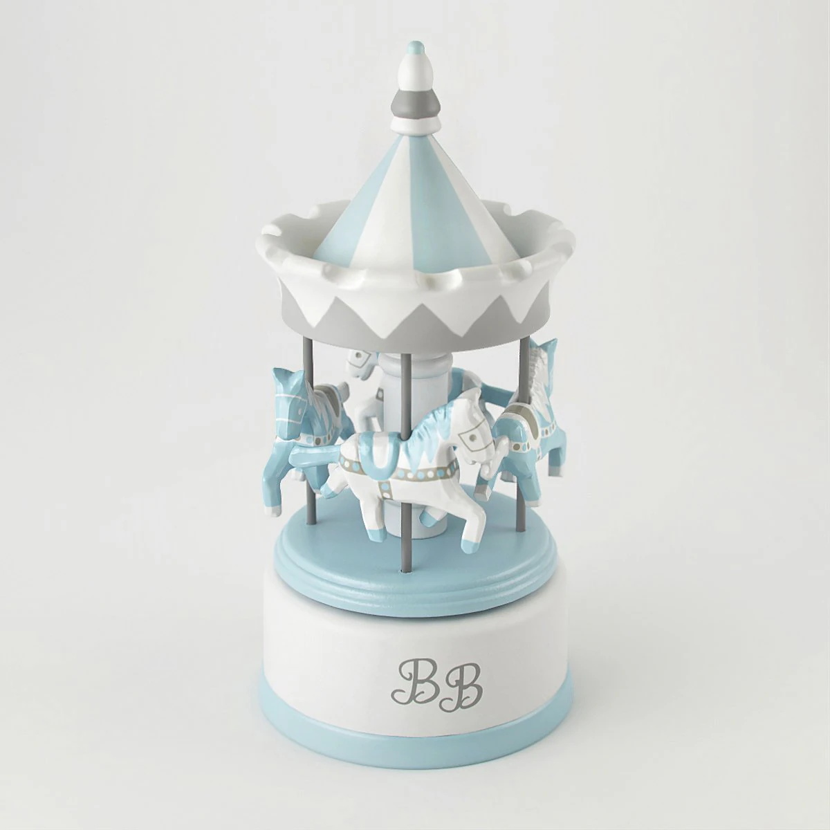 musical carousel bb blue amadeus 3D Model .c4d .max .obj .3ds .fbx .stl .blend