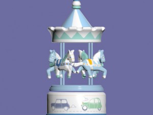 musical carousel globe trotter amadeus 3D Модель
