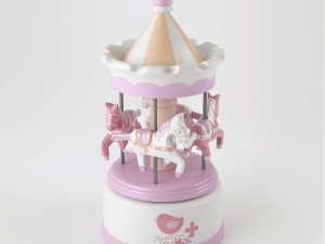 musical carousel lilirose amadeus Model 3D