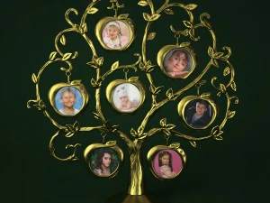 photoframe apple tree 3D Model