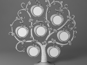 photoframe apple tree 3D Model