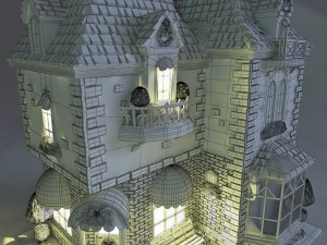 toy house 3D Model