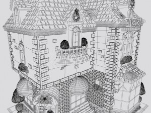 toy house 3D Model