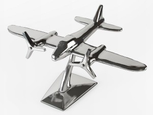 plane statuette 3D Model