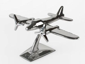 plane statuette 3Dモデル