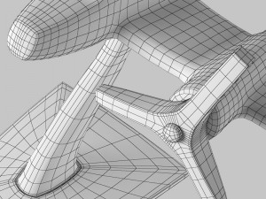 plane statuette 3Dモデル