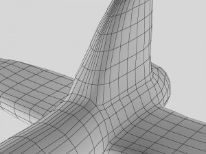 plane statuette 3Dモデル