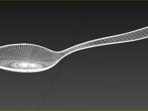 silver spoon Model 3D
