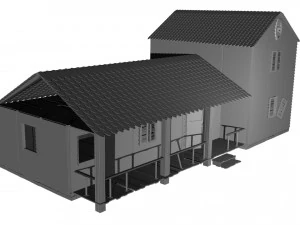 old house 3D Model