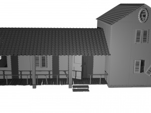 old house Modèle 3D