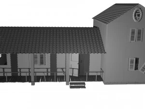 old house 3D Model