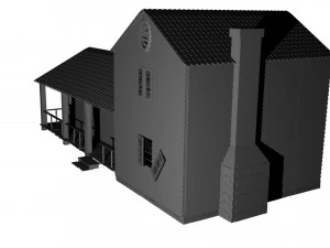 old house 3D Model