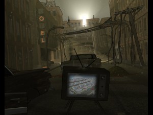 ghost town 3D 모델