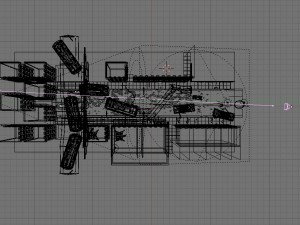 ghost town 3D Model