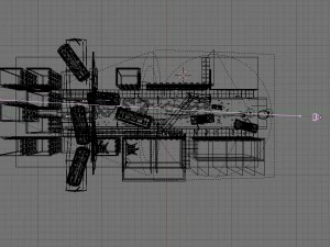 ghost town 3D Model