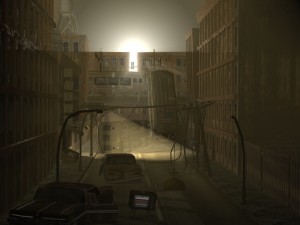 ghost town 3D Model